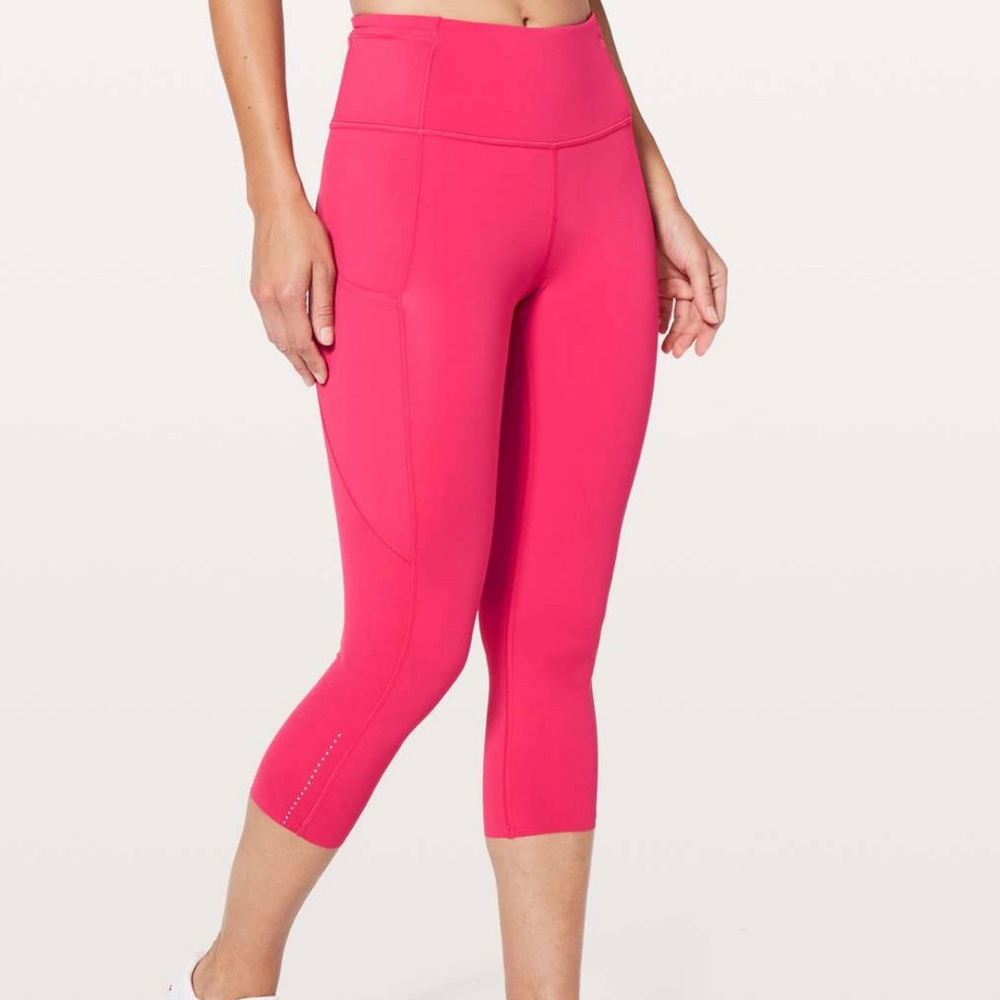 Lululemon Fast And Free Crop II